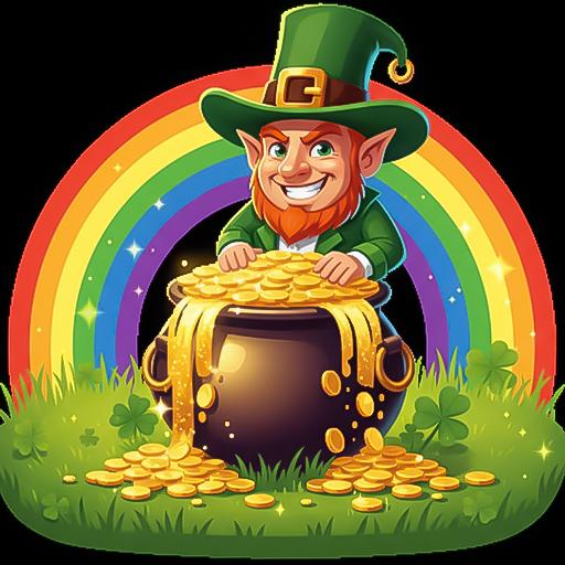 Leprechaun Slots logo