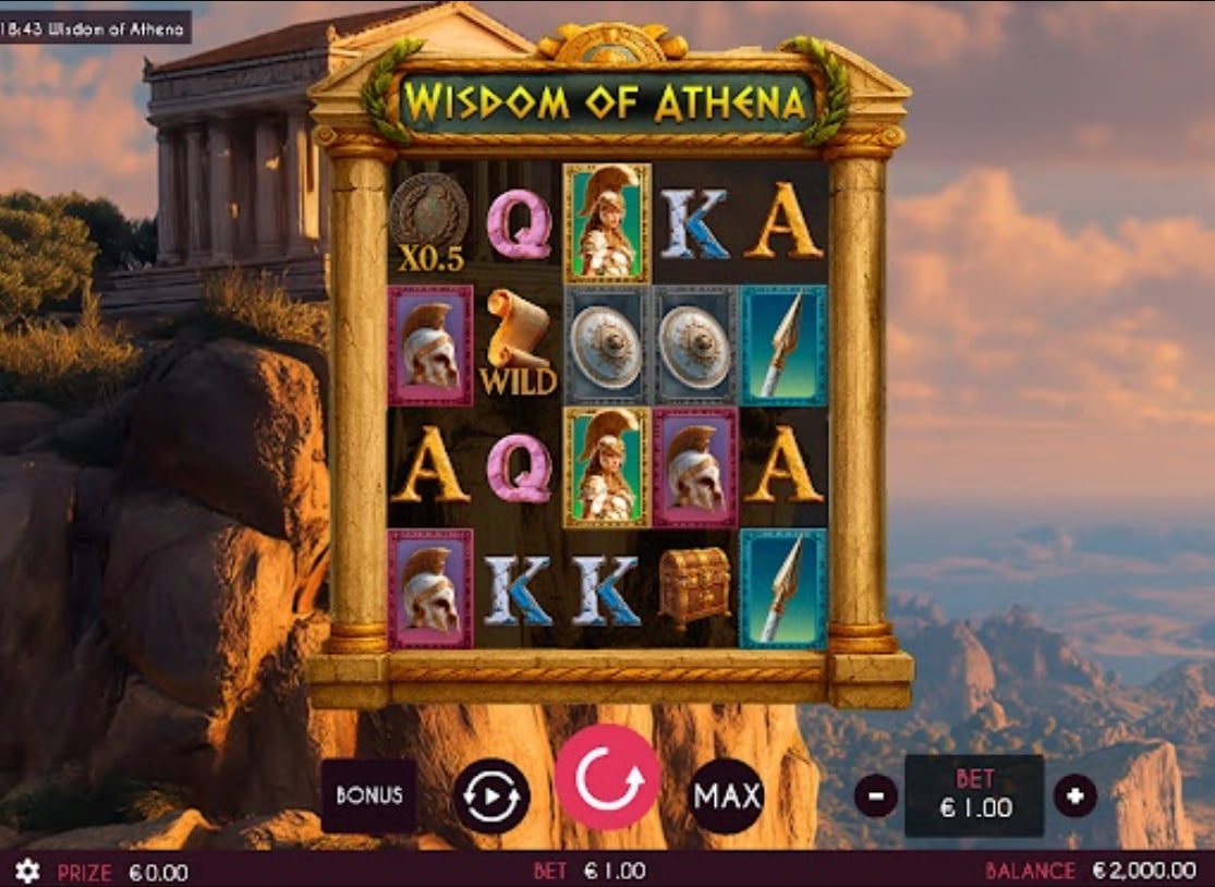 Wisdom of Athena (Triple Cherry) » Official Slot Demo & Review