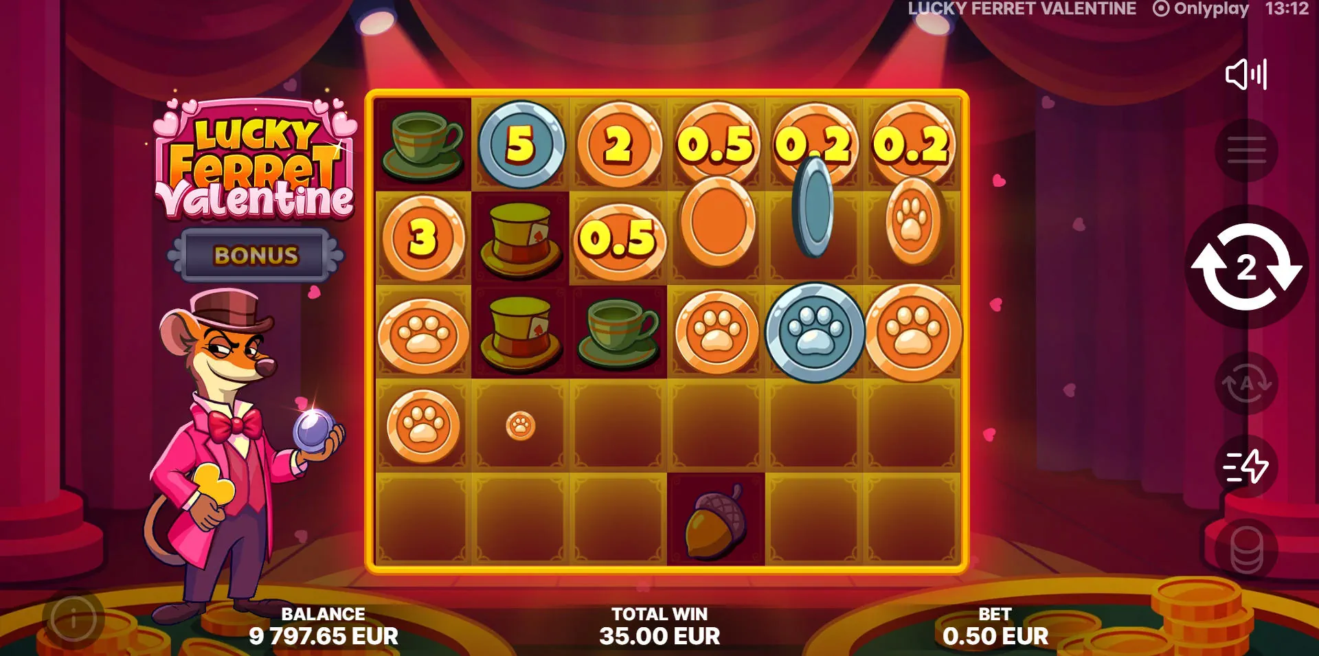 The Free Spins bonus round in action, with a large portion of the grid covered in persistent Golden Squares, demonstrating the massive win potential.