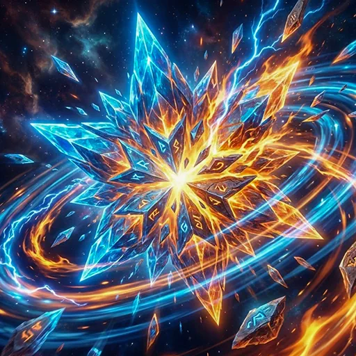 A brilliantly shining star at the center of a cosmic nebula, representing the core visual of Star-themed slots available for free play on the page
